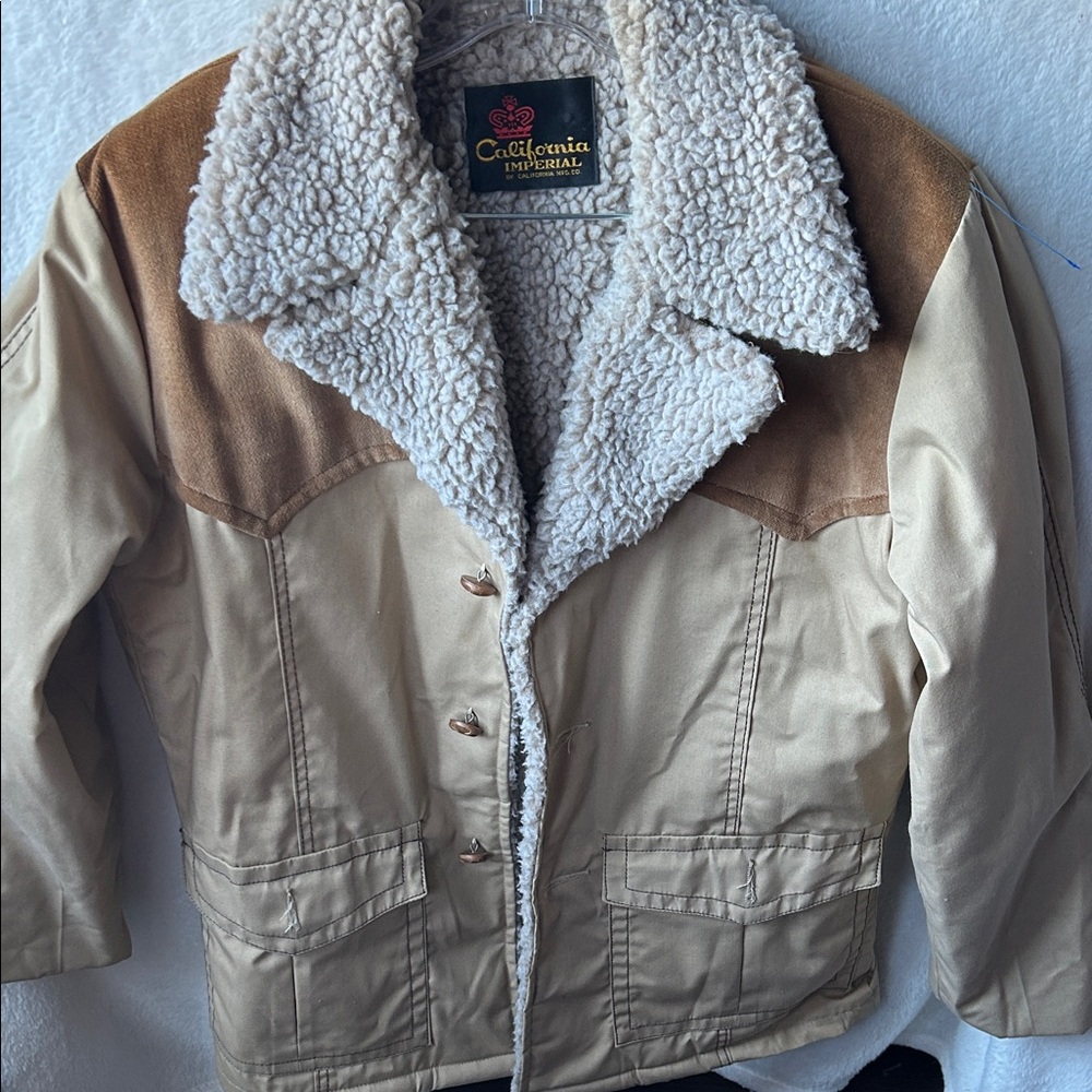 California Imperial Sherpa Lined Jacket from 1960-1970.